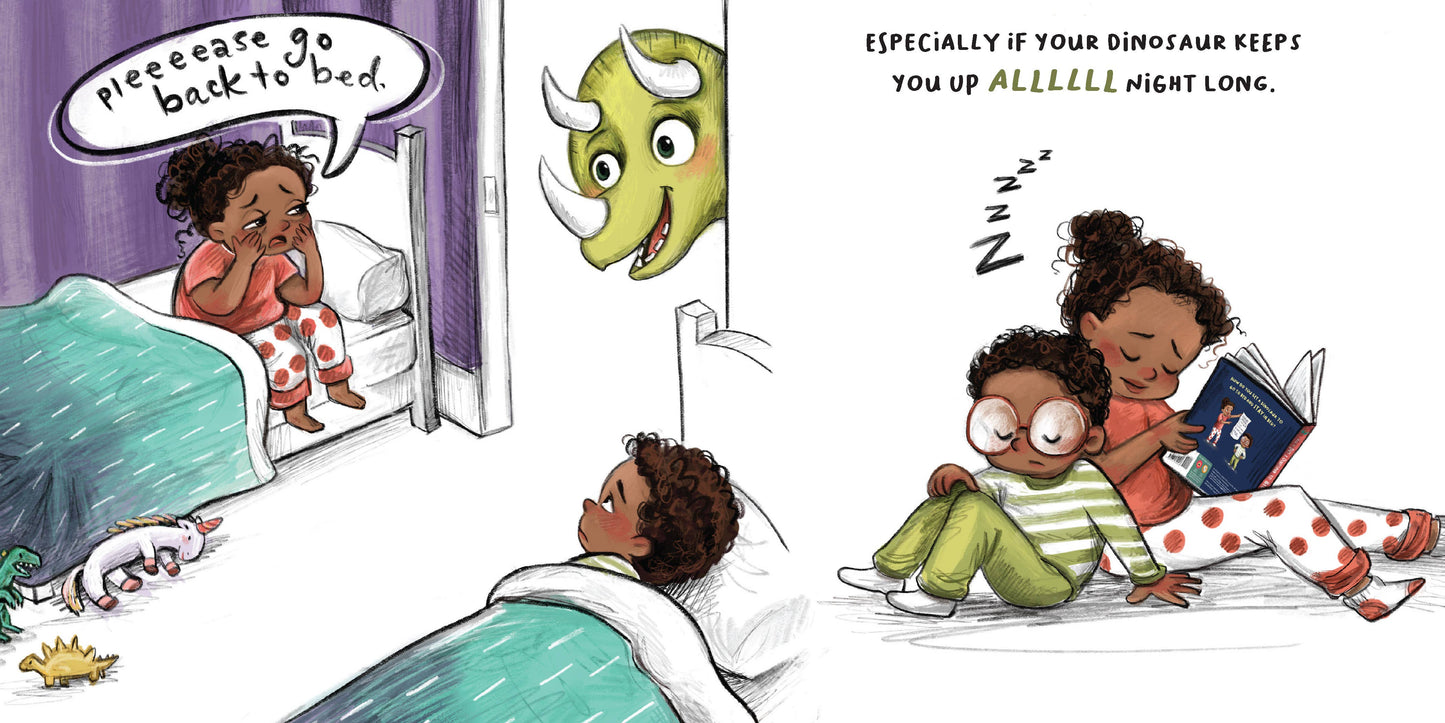 How to Put a Dinosaur to Bed: A Board Book