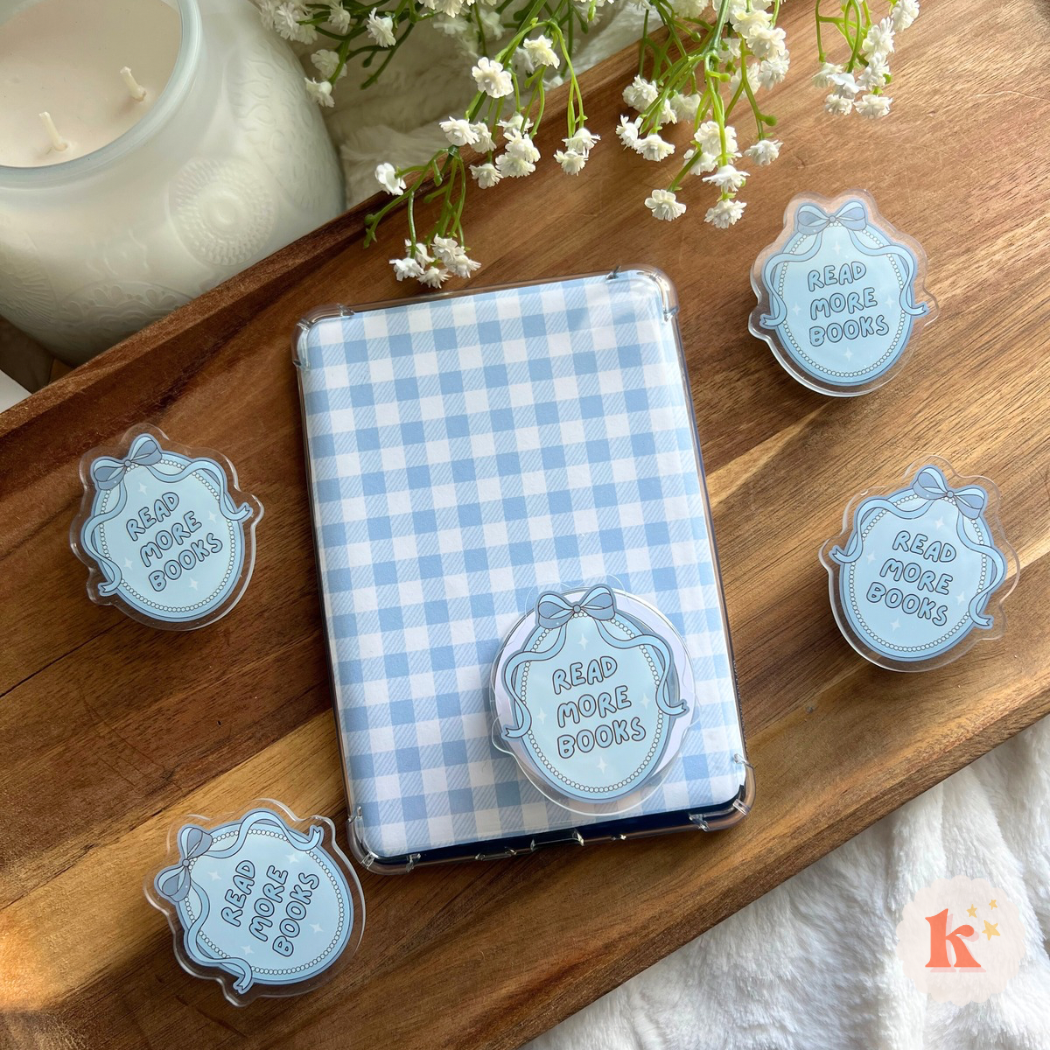 Kindle grips \ read more books \ kindle accessories books