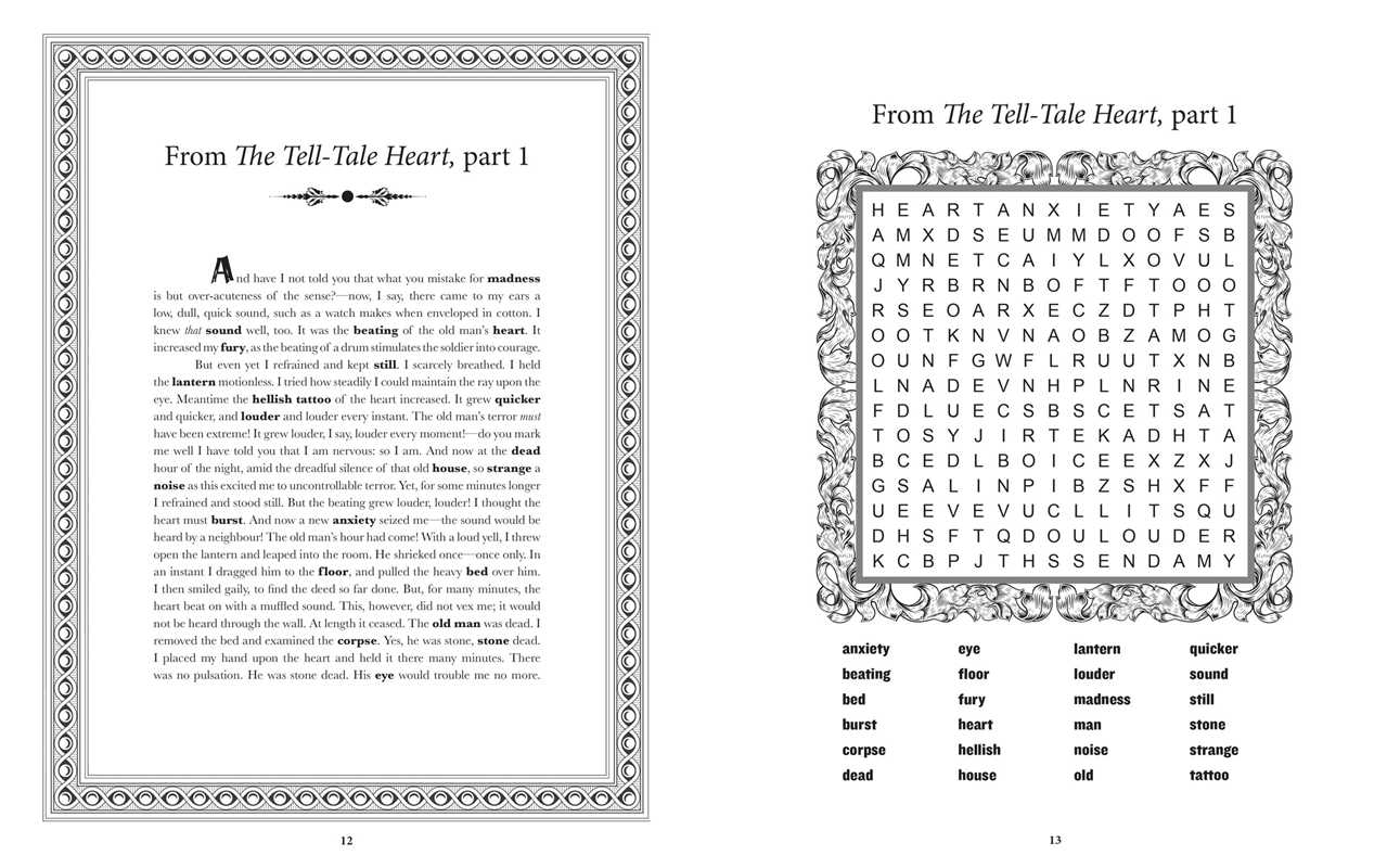 Edgar Allan Poe Word Search by Editors of Thunder Bay Press