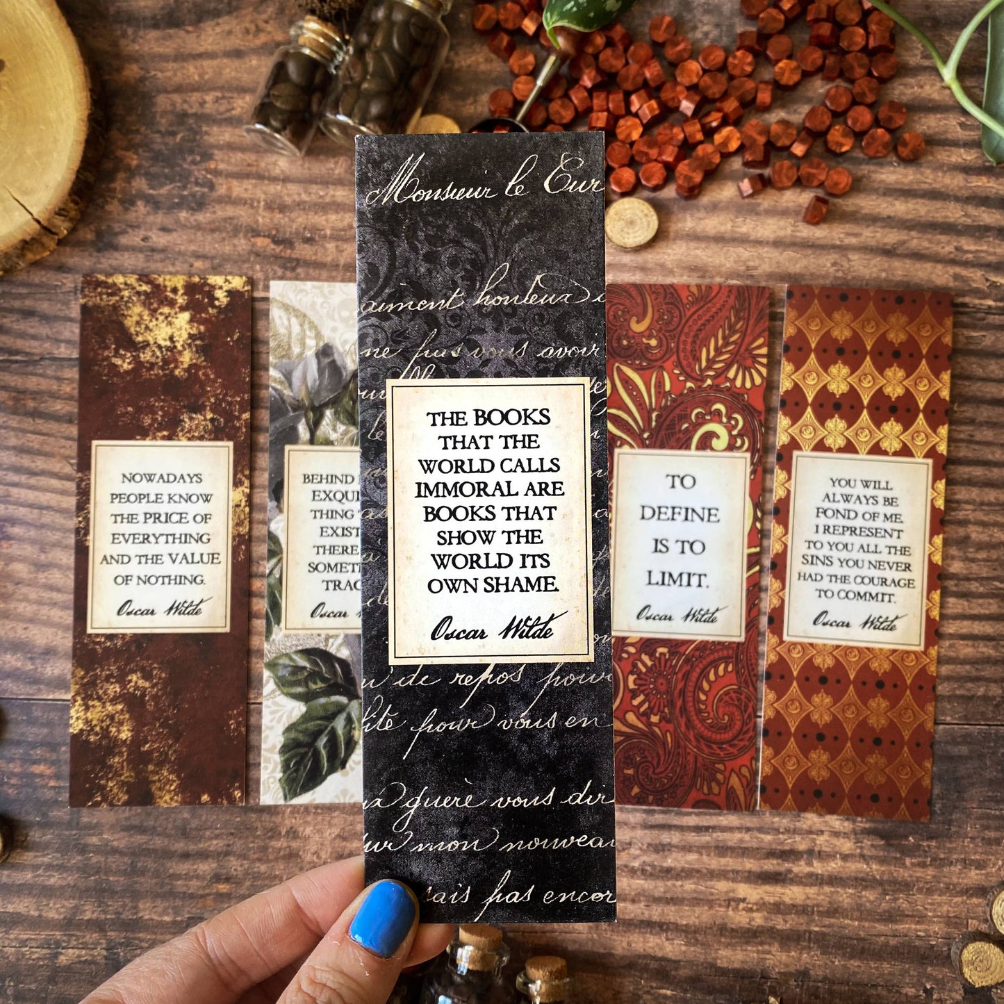 The Picture of Dorian Gray Bookmark Collection
