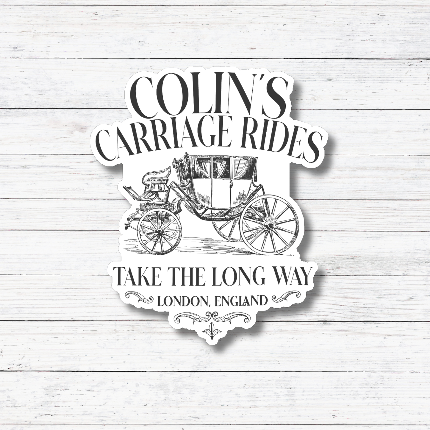 Carriage Rides- Bridgerton Stickers/Magnet