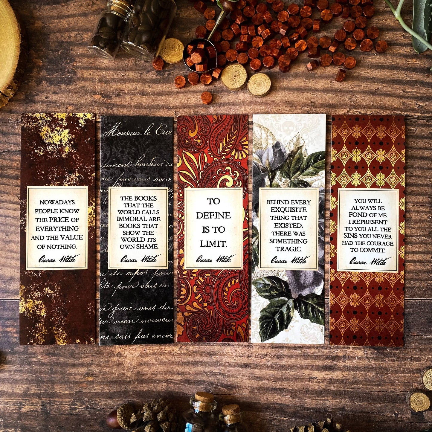 The Picture of Dorian Gray Bookmark Collection