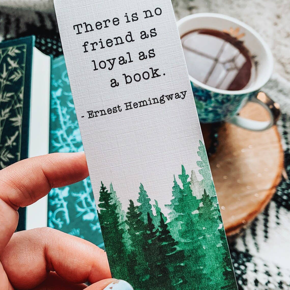 Hemingway Quote Bookmark