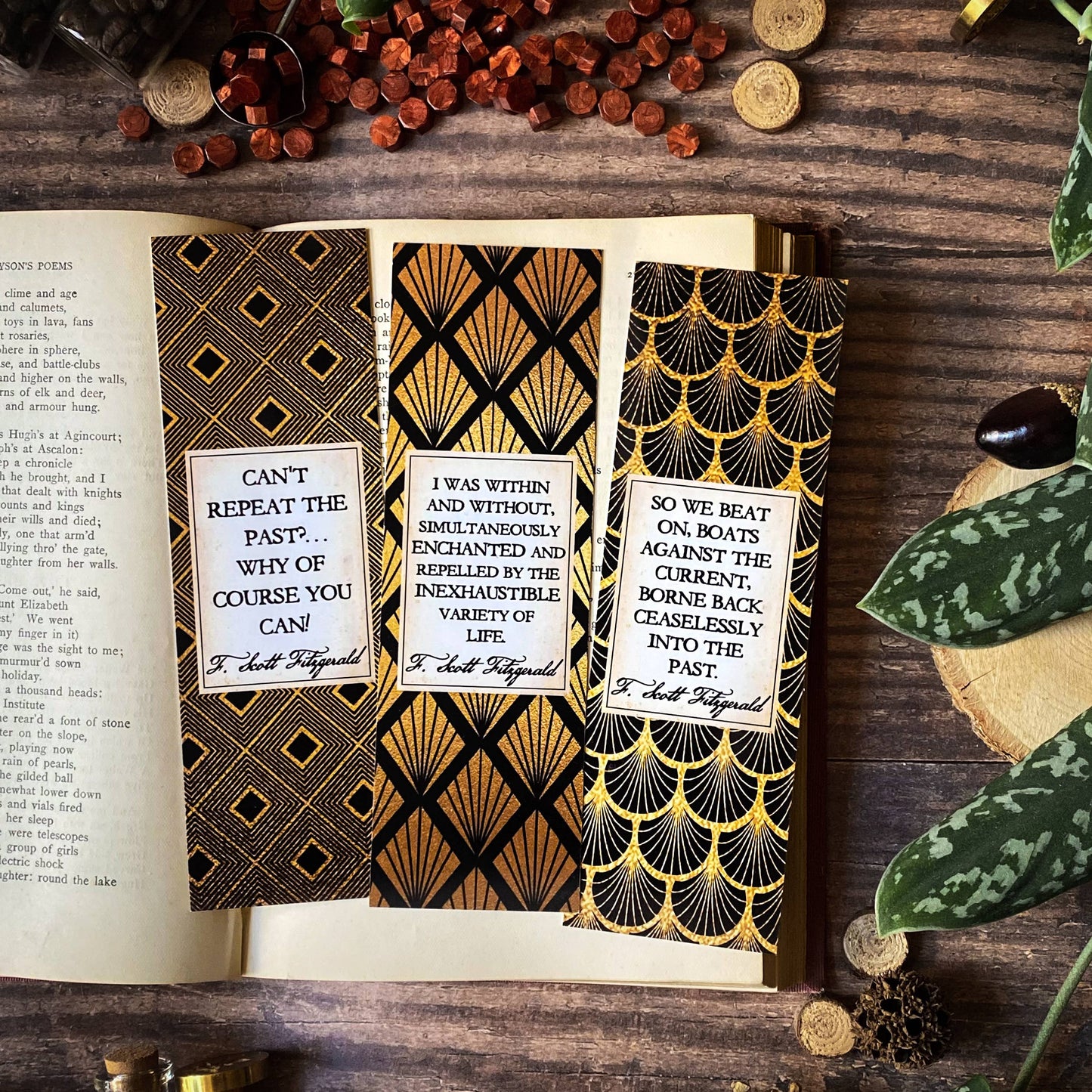 The Great Gatsby Bookmark Collection