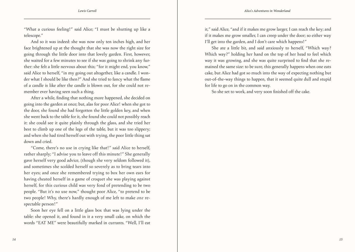 Alice's Adventures in Wonderland