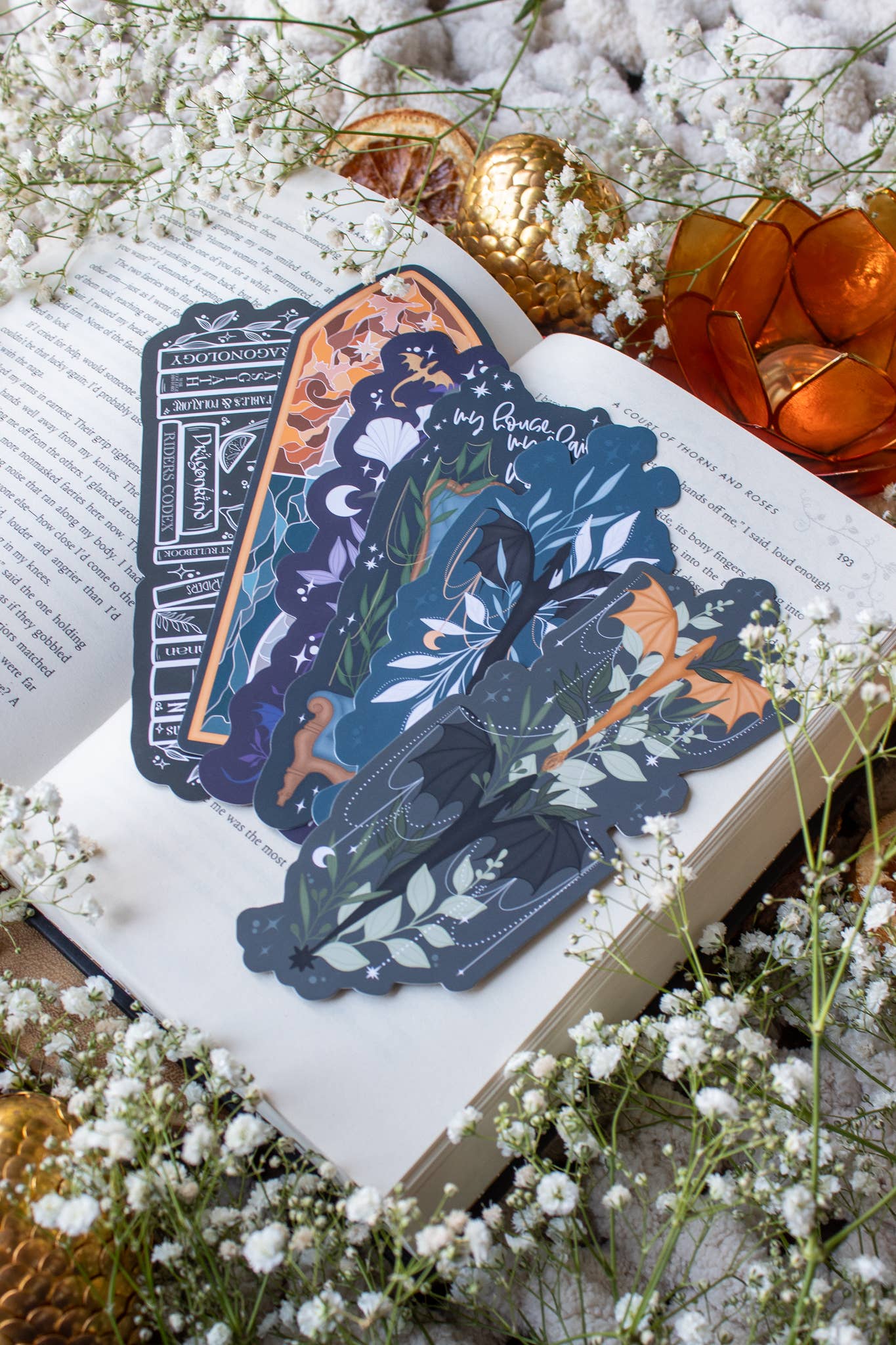 Fourth Wing Tairn Bookmark