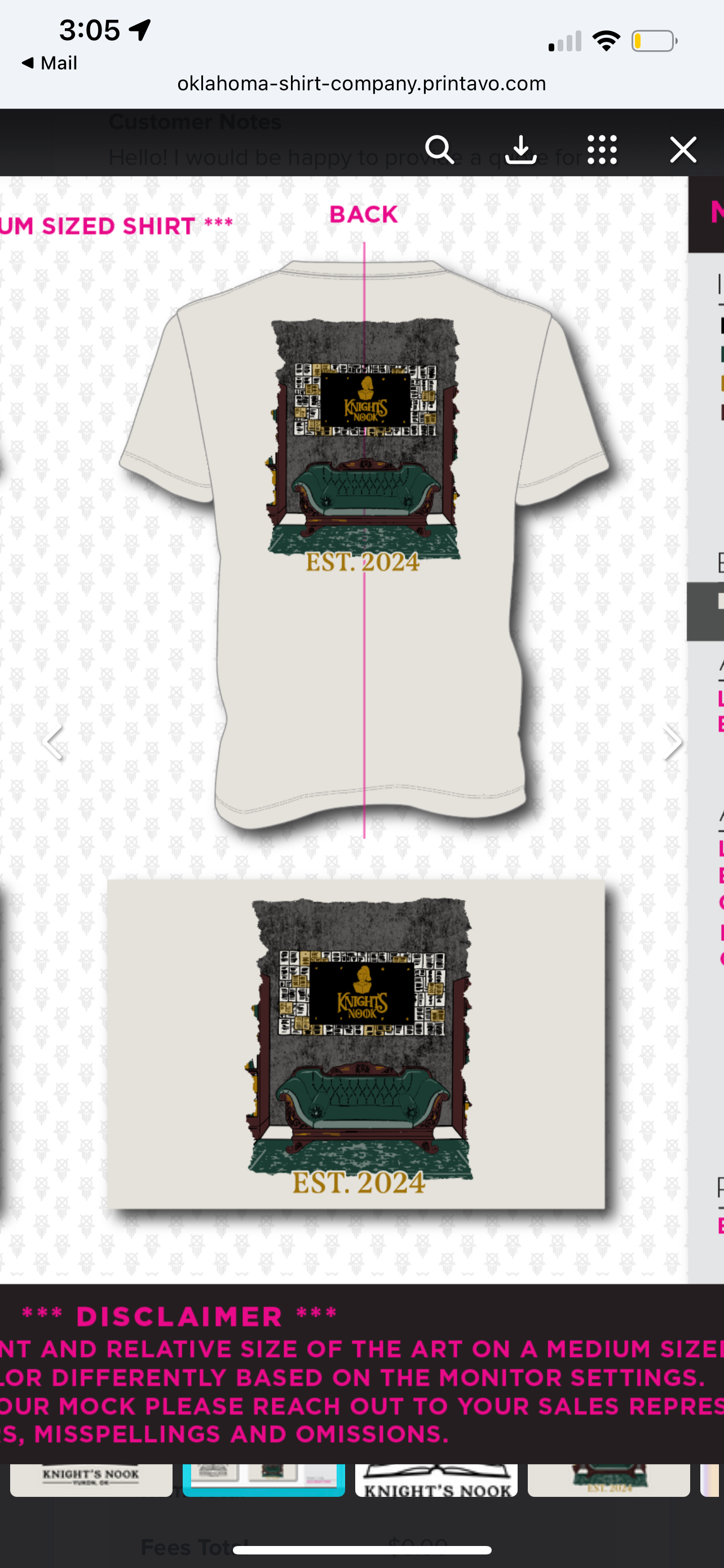 1 Year Anniversary T-Shirt