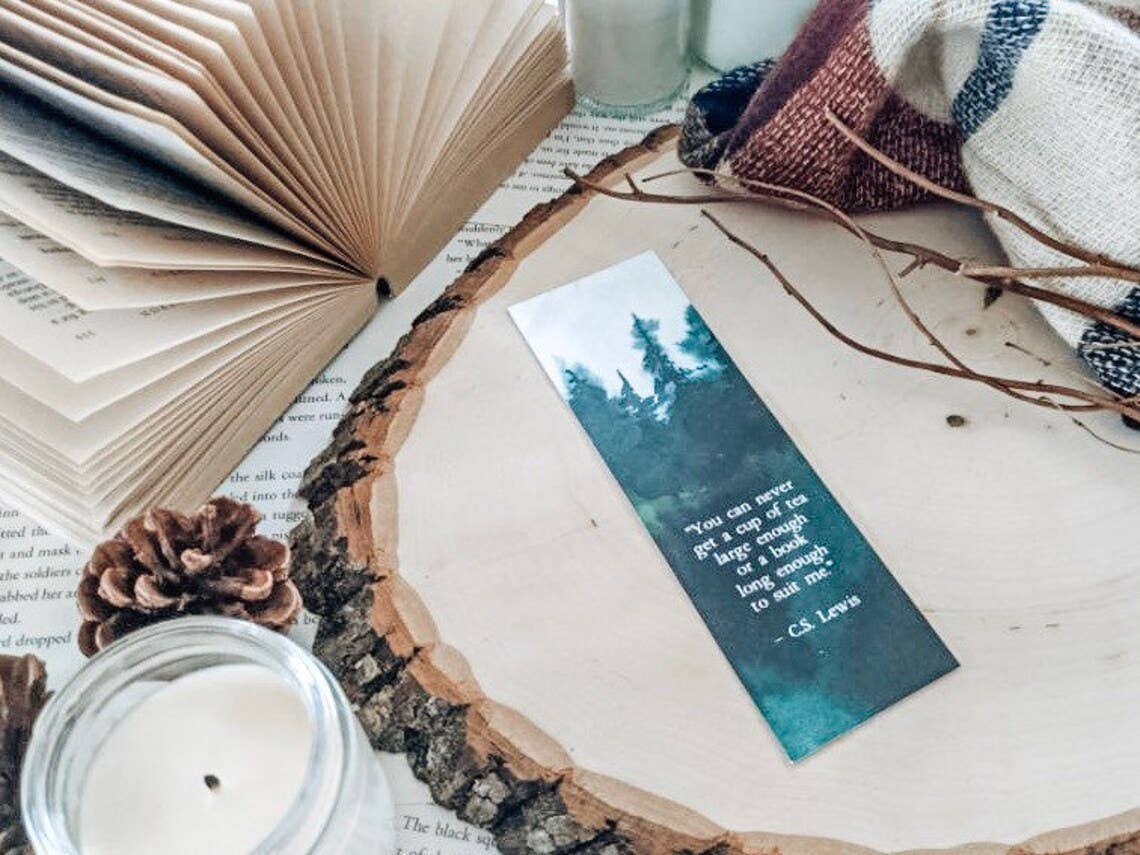 C.S. Lewis Tea Quote Bookmark