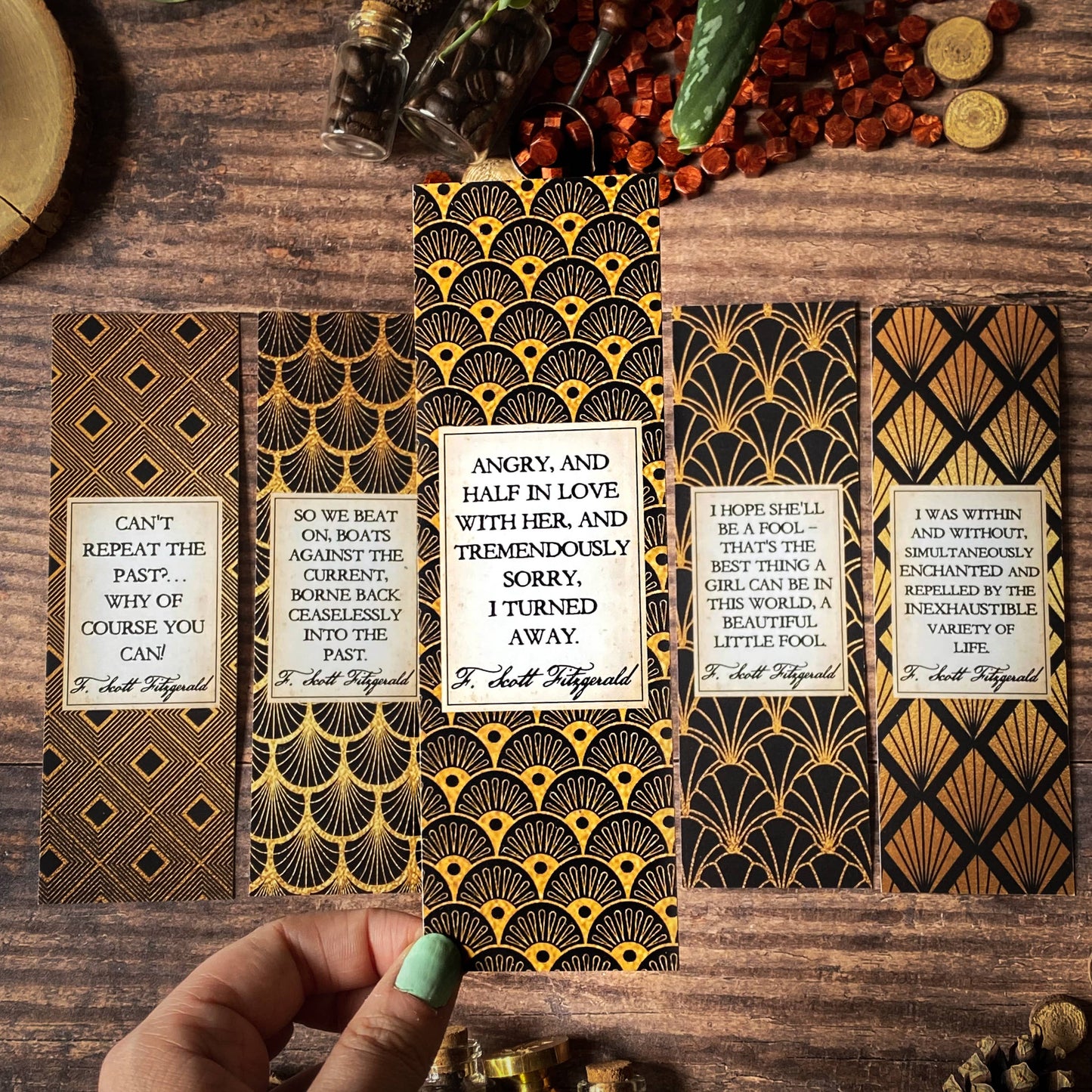 The Great Gatsby Bookmark Collection
