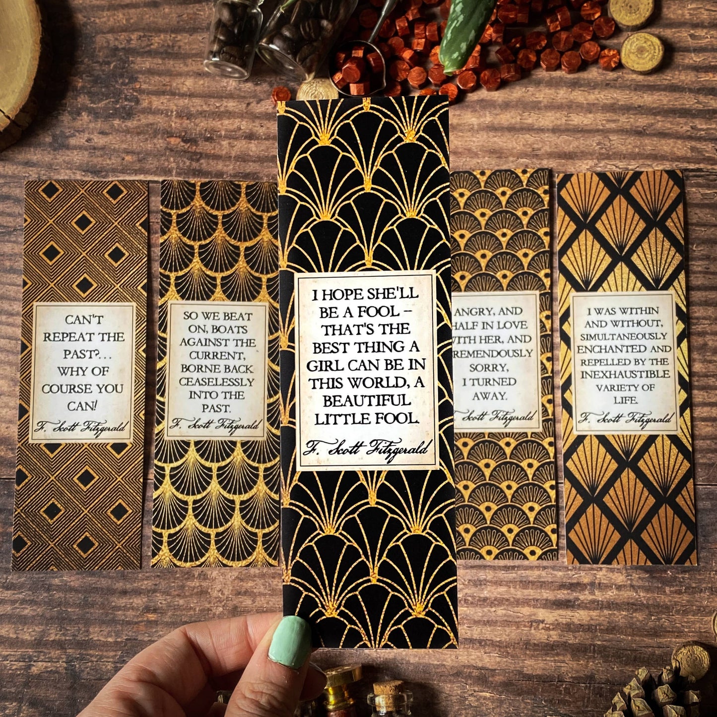 The Great Gatsby Bookmark Collection