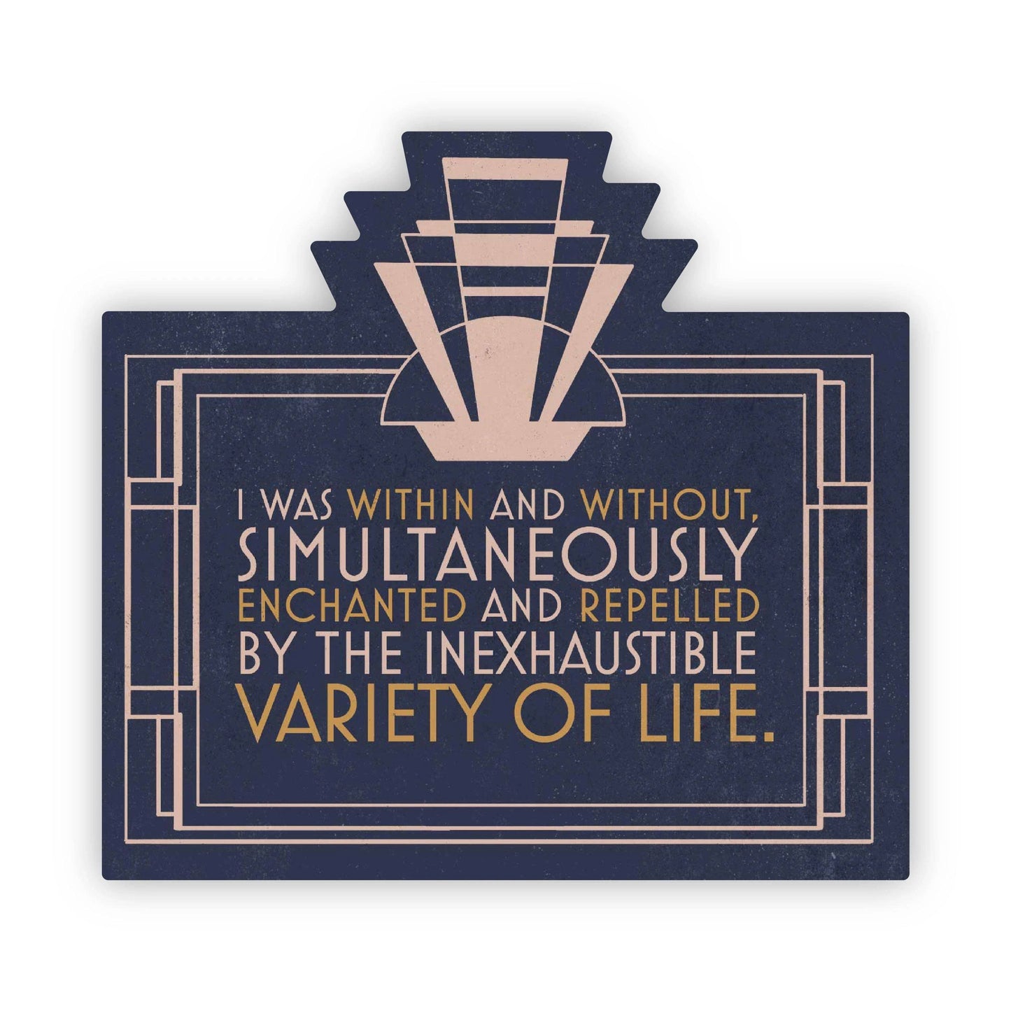 I Was Within and Without, Simultaneously Enchanted and Repe