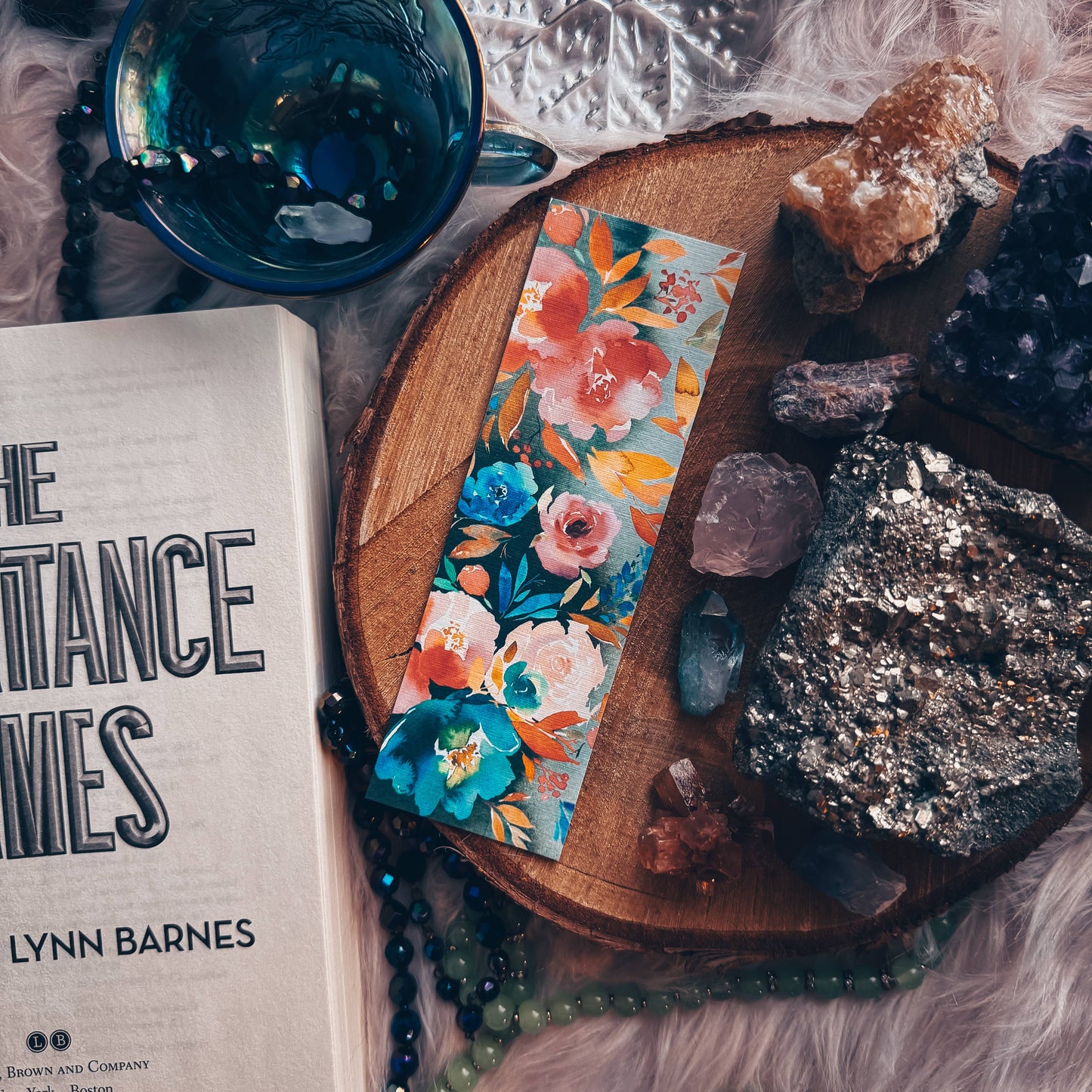 Colorful Floral Bookmark