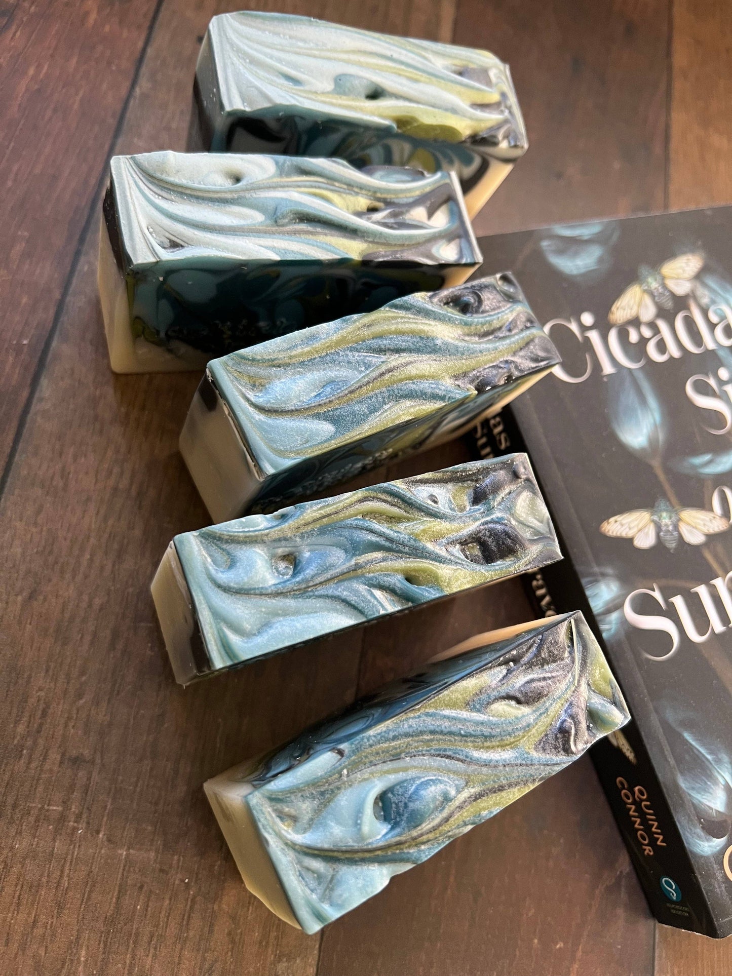 Cicadas Sing Book Lover Soap - Cicadas Sing of Summer Graves