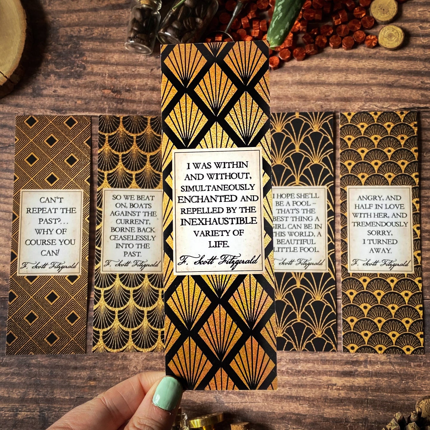 The Great Gatsby Bookmark Collection