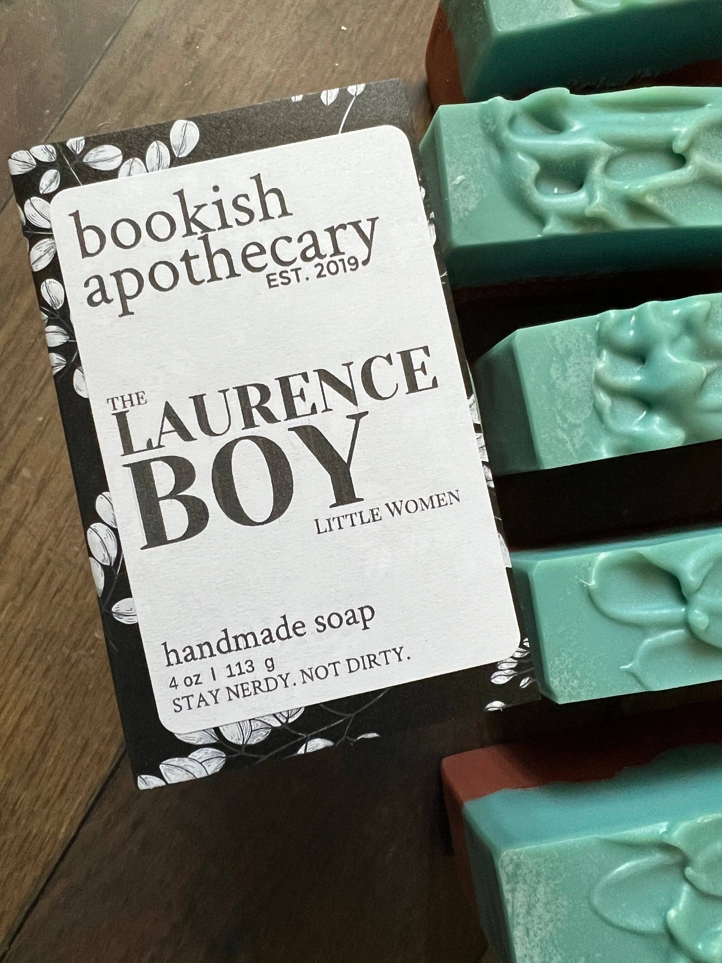 The Laurence Boy Book Lover Handmade Soap - Little Women