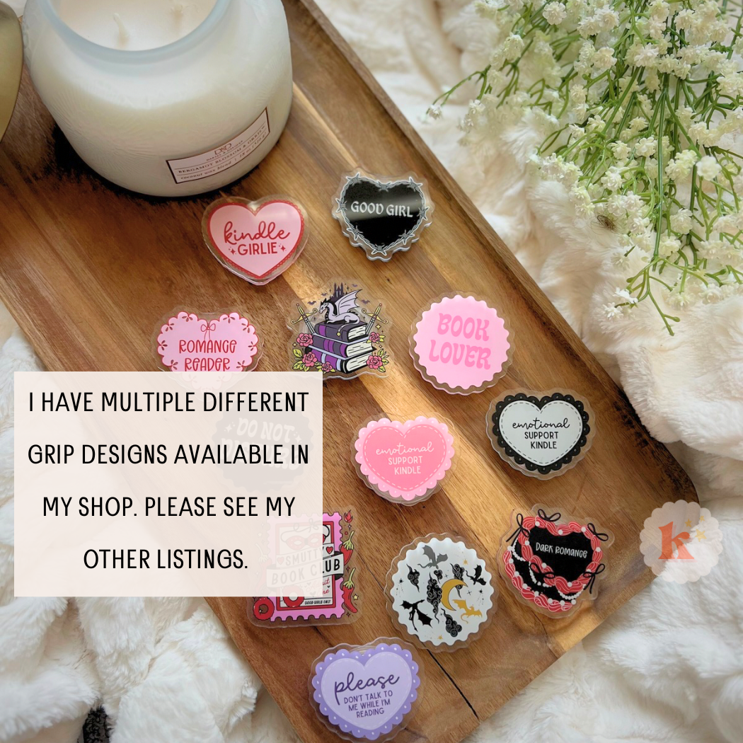 Dragons Kindle Grip stand, Kobo grip, Fantasy book merch