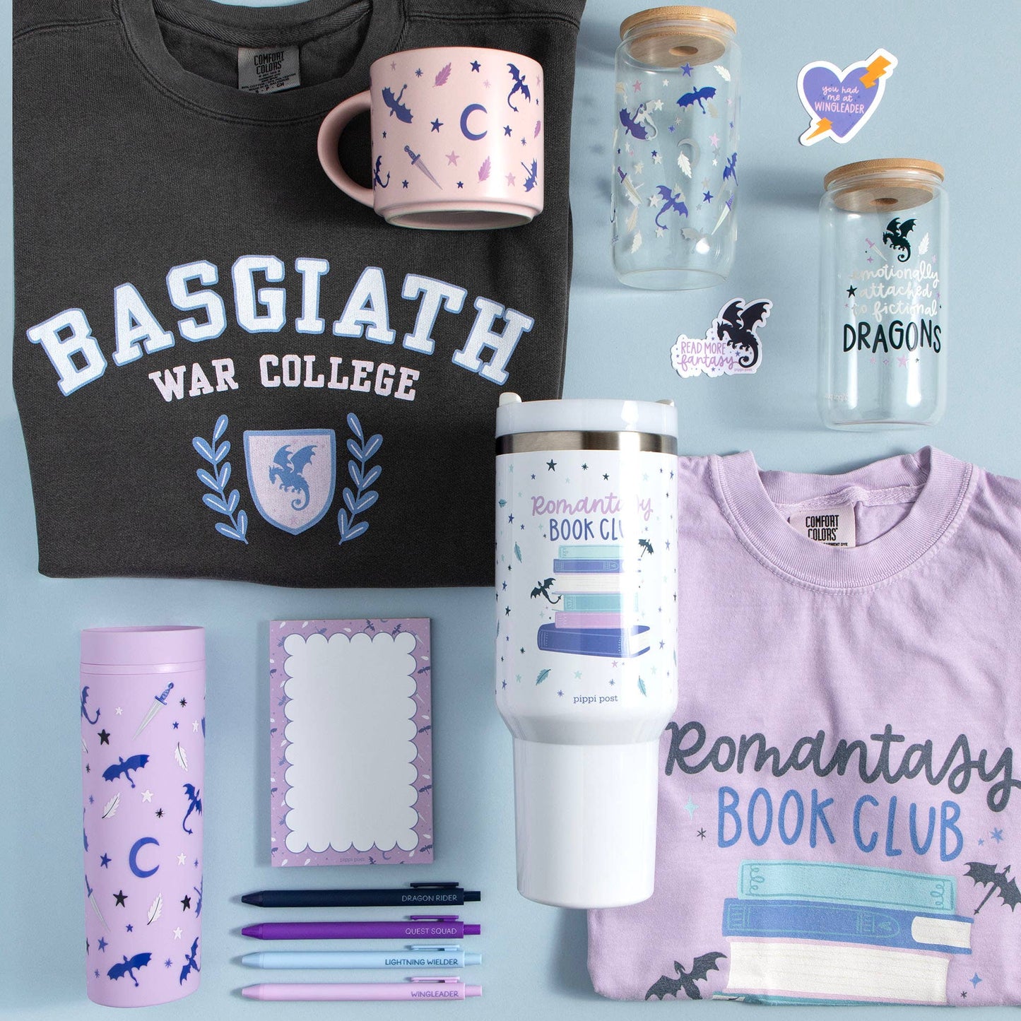 Romantasy Riders Quadrant Pen Set