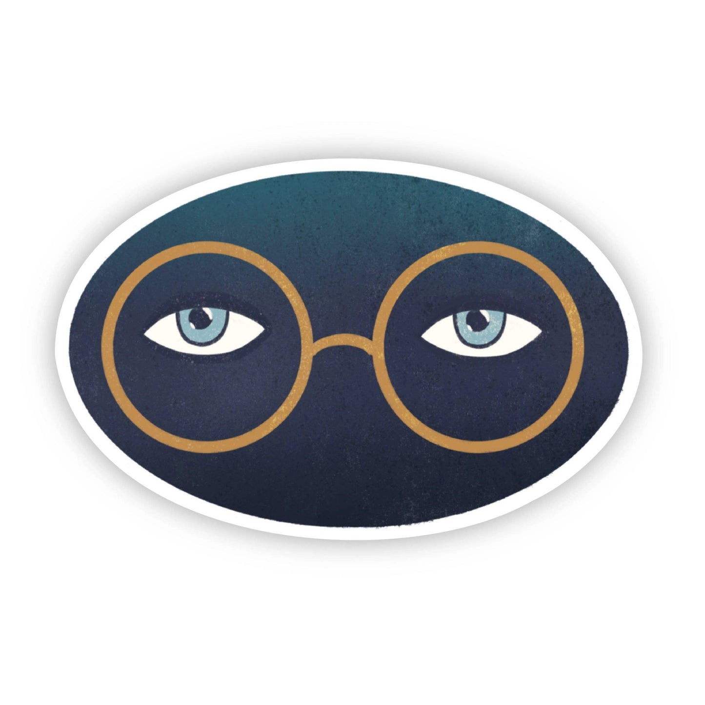 Glasses and Eyes Great Gatsby Sticker