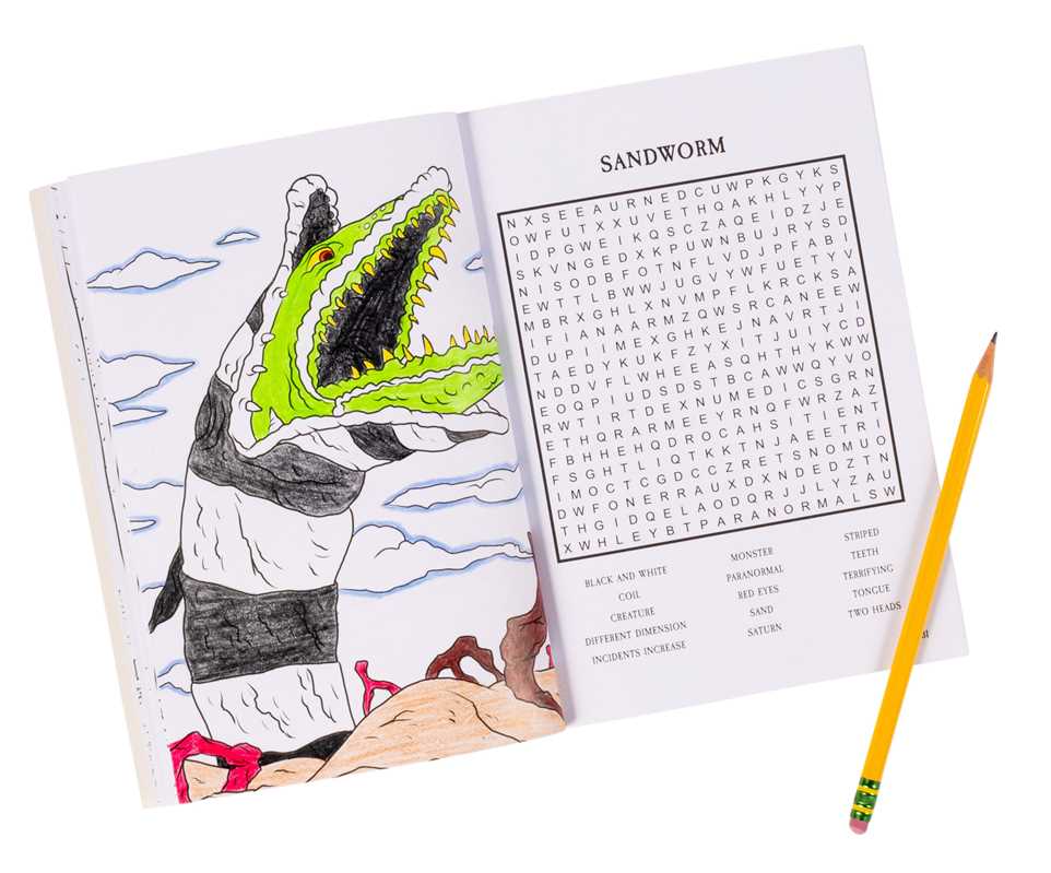 Beetlejuice Word Search and Coloring by Editors of Thunder Bay Press