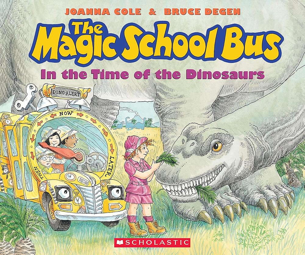 The Magic School Bus in the Time of the Dinosaurs cover image