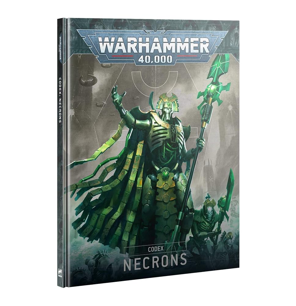 Games Workshop - Warhammer 40,000 - CODEX: Necrons (10th Edition) cover image