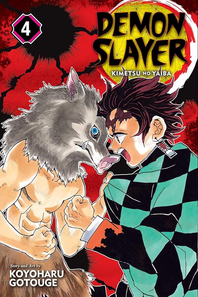 Demon Slayer: Kimetsu no Yaiba, Vol. 4 (4) cover image