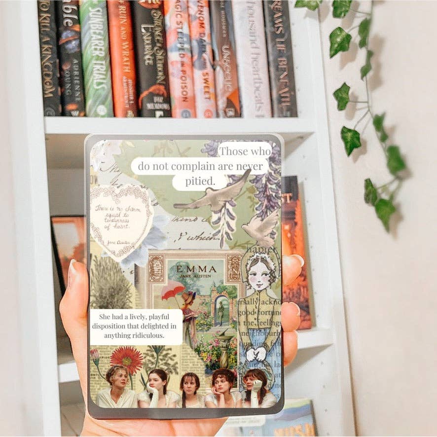 Pride and Prejudice Inspired Collage Kindle Paperwhite Insert