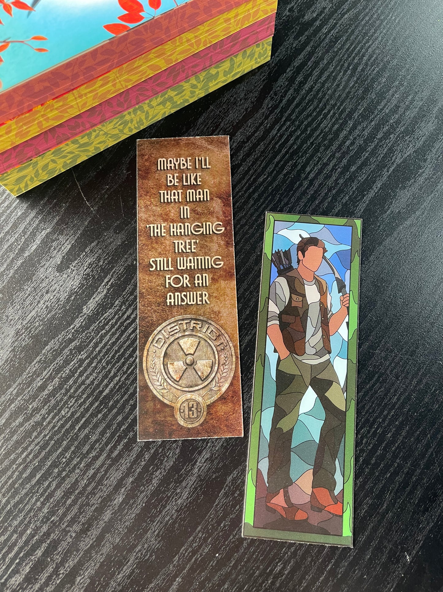 Hunger Games-Gale Stained Glass Bookmark