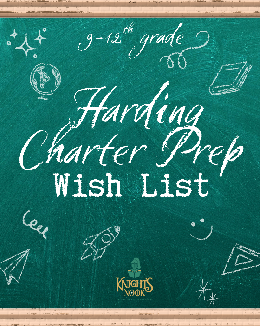 Harding Charter Prep Teacher Wish List