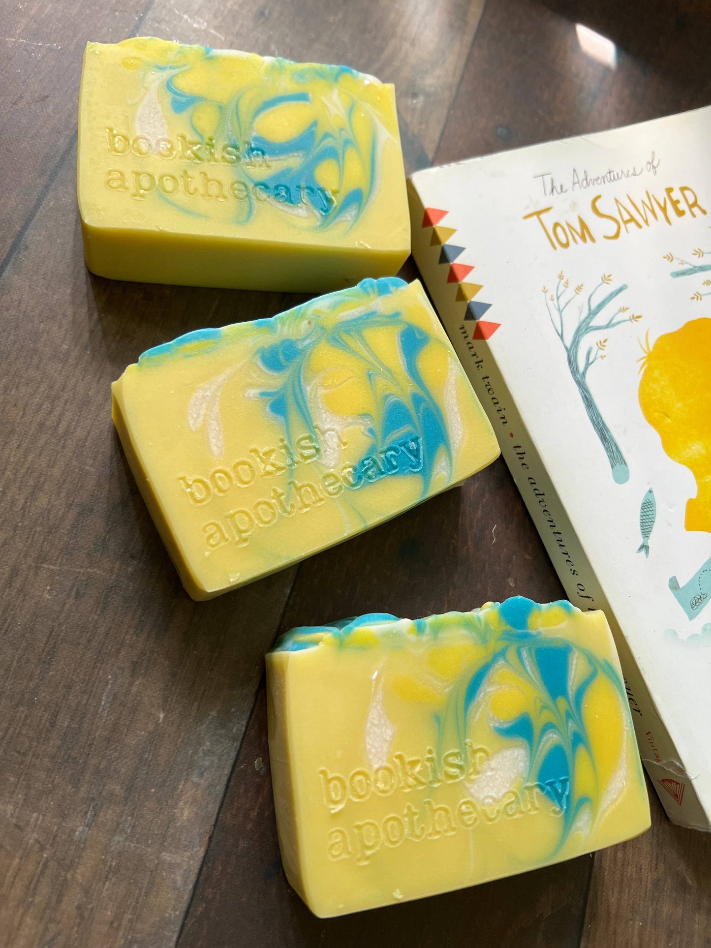 Tom Sawyer Book Lover Soap - Mark Twain Inspired