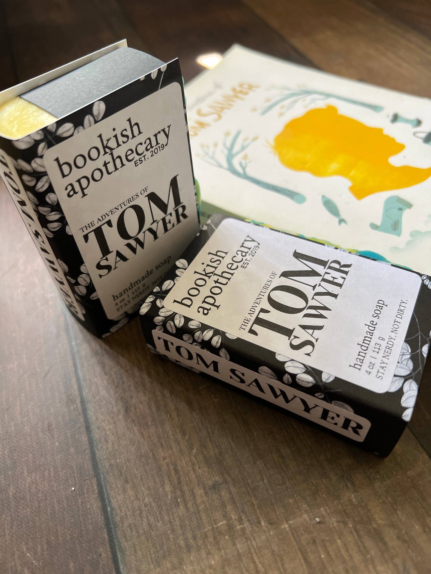 Tom Sawyer Book Lover Soap - Mark Twain Inspired