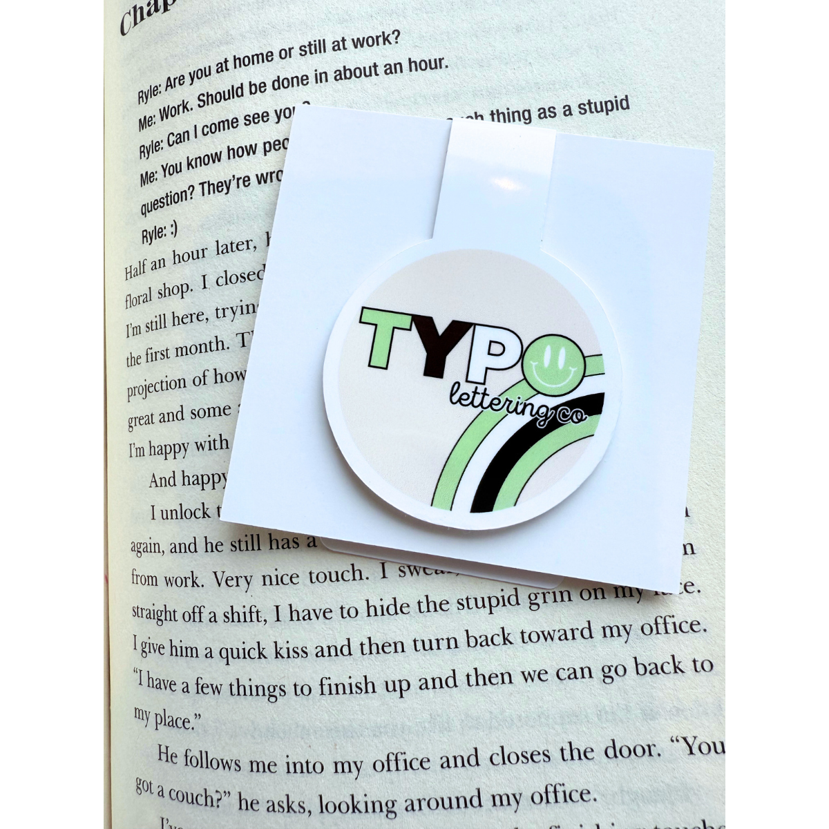 Like Dirty Books/smut vintage magnetic bookmark