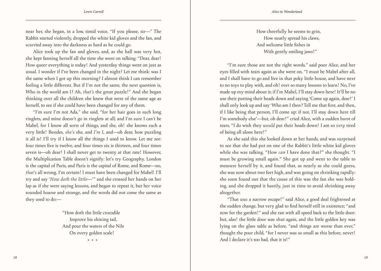 Alice's Adventures in Wonderland