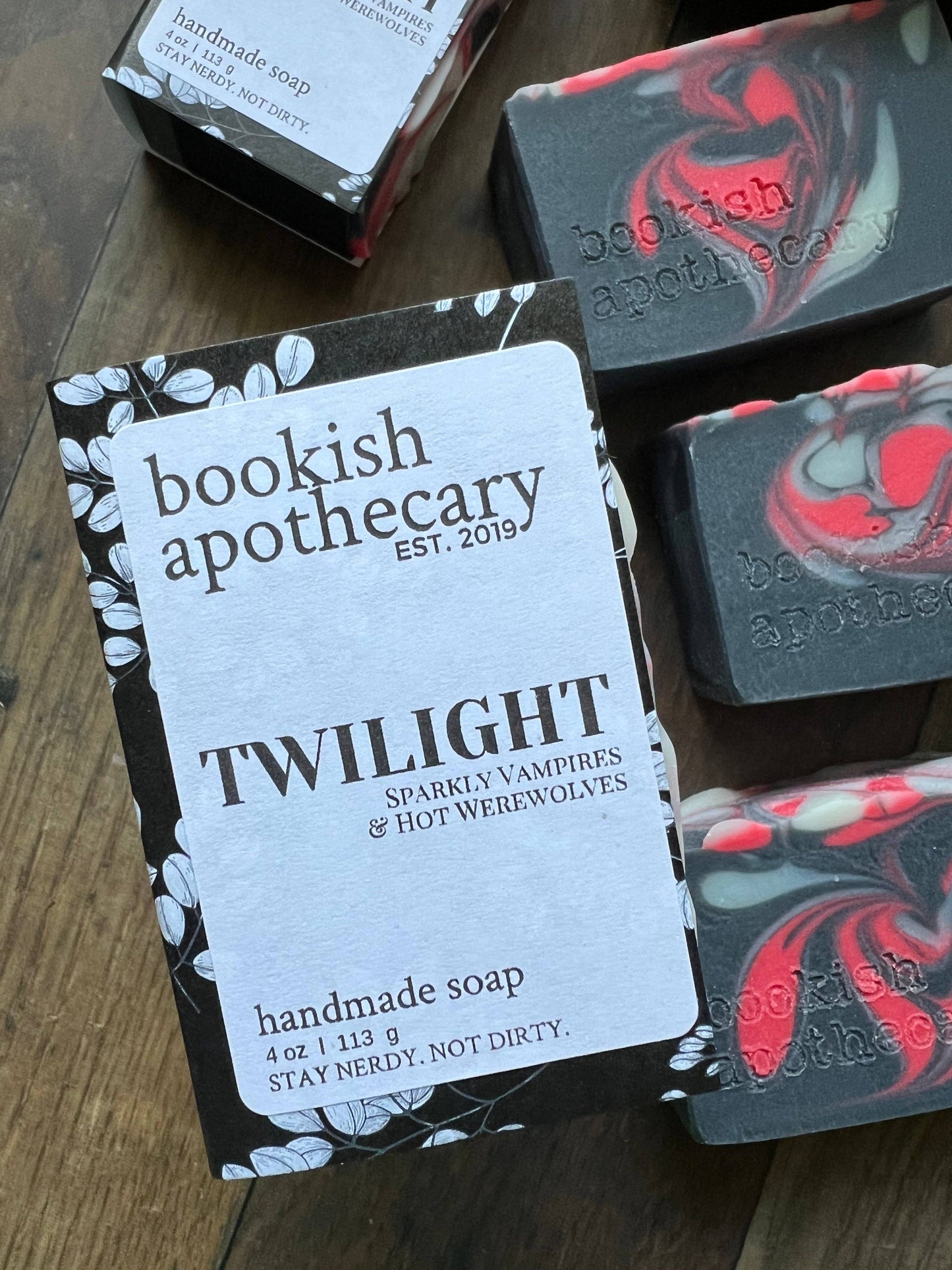 Twilight Book Lover Soap