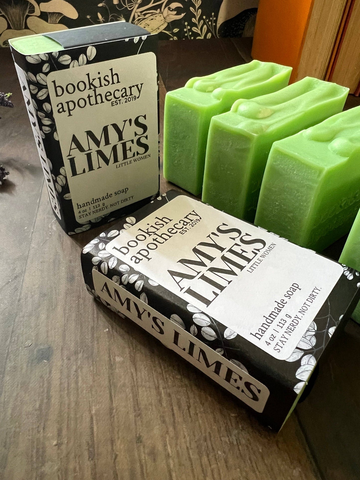 Amy's Limes Book Lover Handmade Soap - Little Women