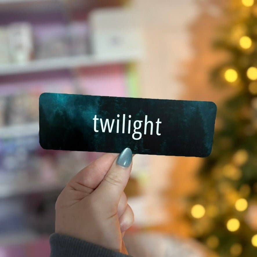 Twilight Collage Dual-Sided Cardstock Bookmark