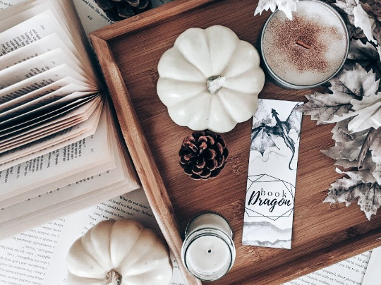 Book Dragon Bookmark