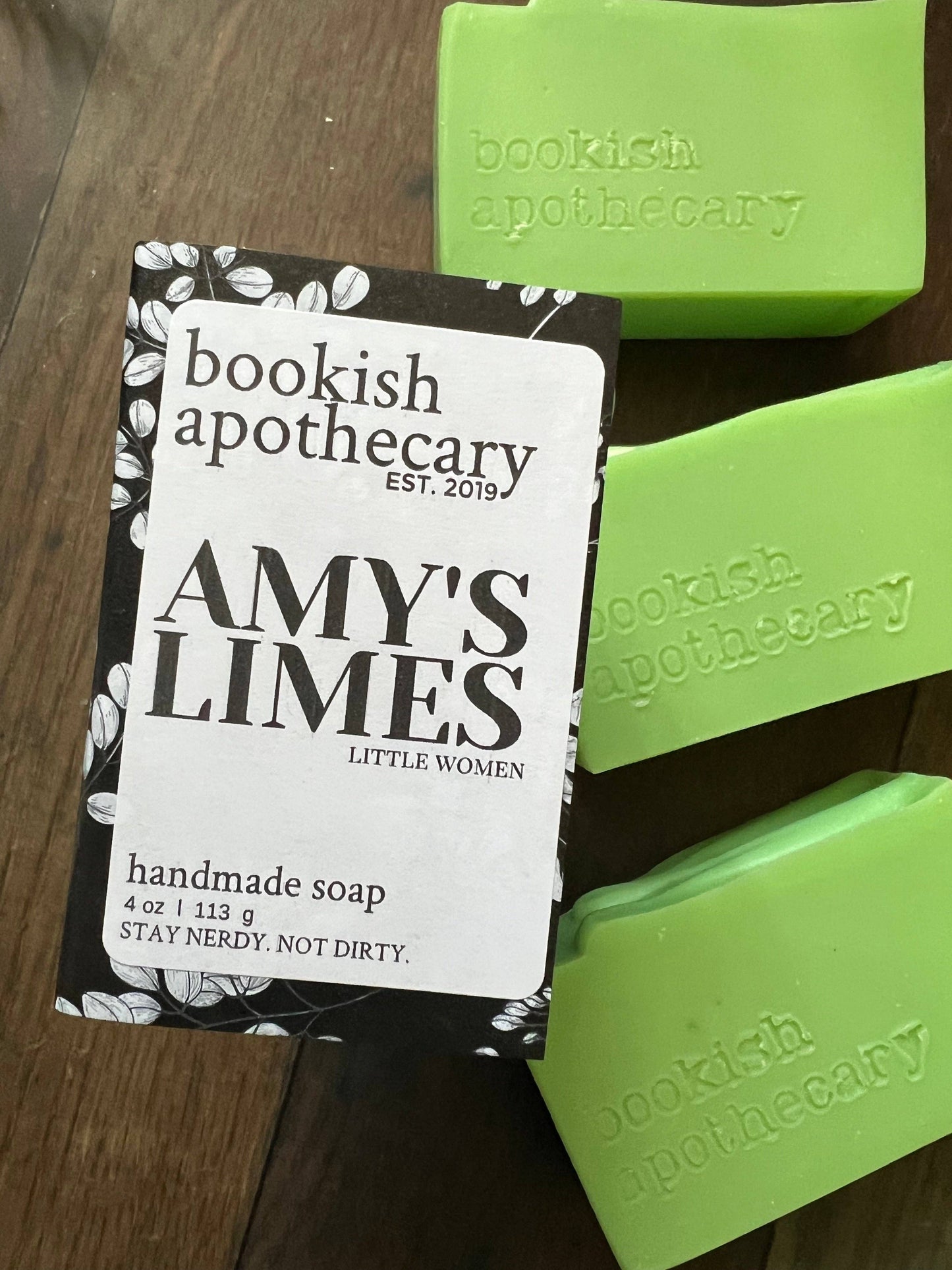 Amy's Limes Book Lover Handmade Soap - Little Women
