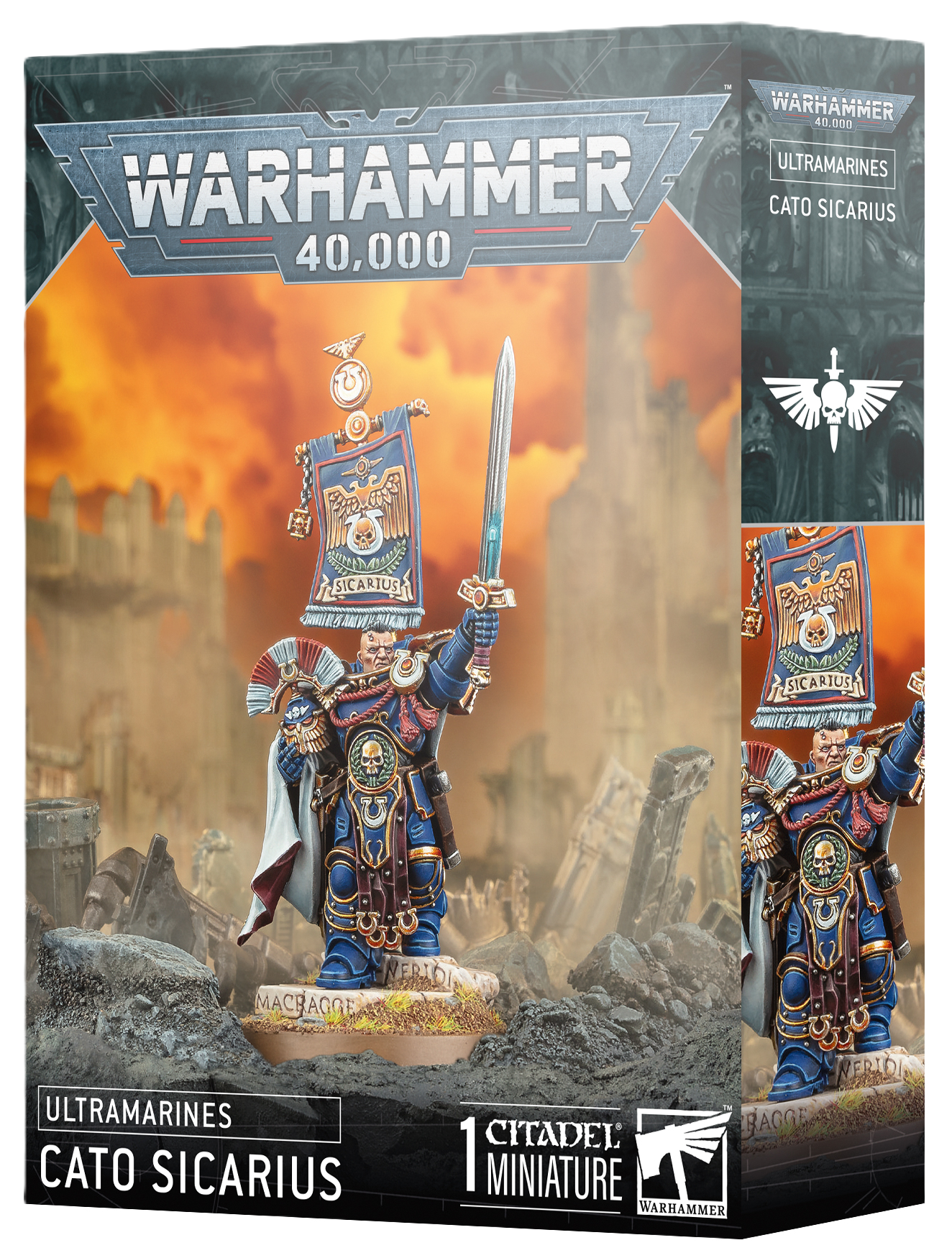 Warhammer 40,000 Ultramarines Cato Sicarius