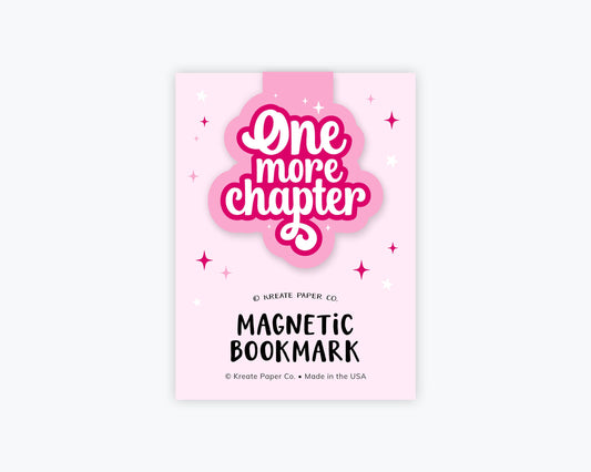 Magnetic Bookmark, One More Chapter, Bookish, Book Gift