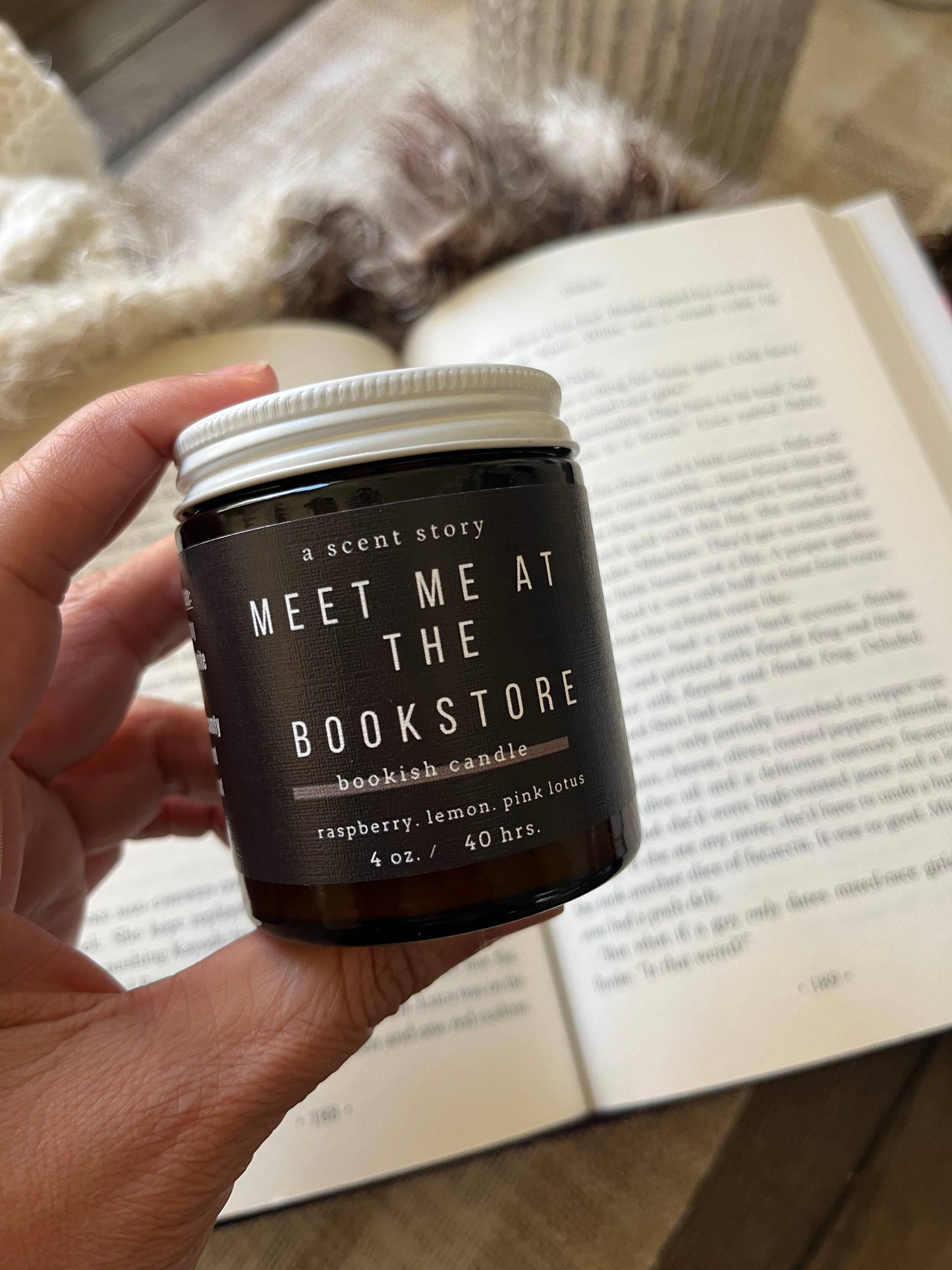 Meet Me at the Bookstore | Bookish Candle | Soy Wax