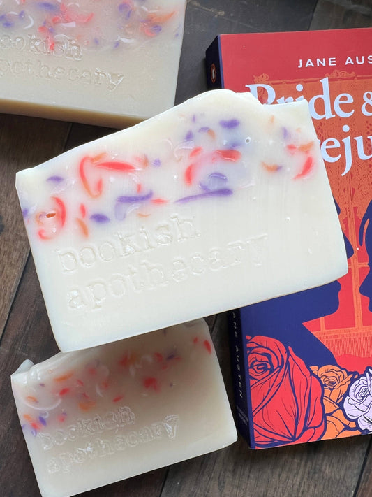 Most Ardently Book Lover Handmade Soap - Pride & Prejudice