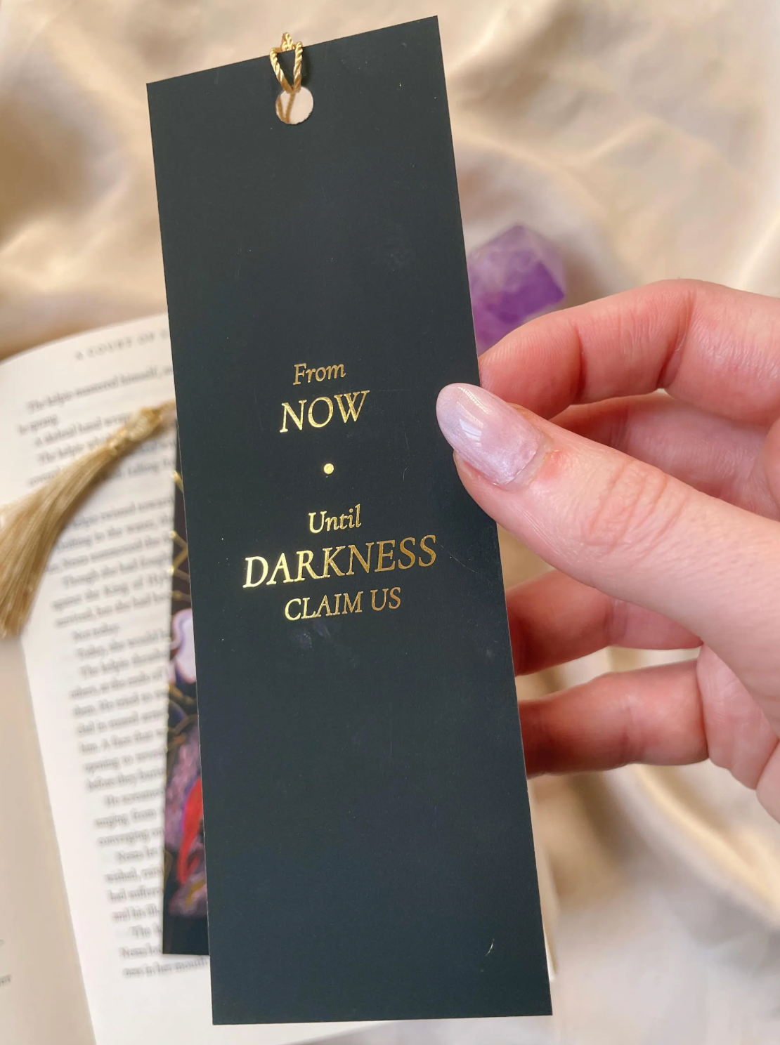 Manon Gold Foil Bookmark