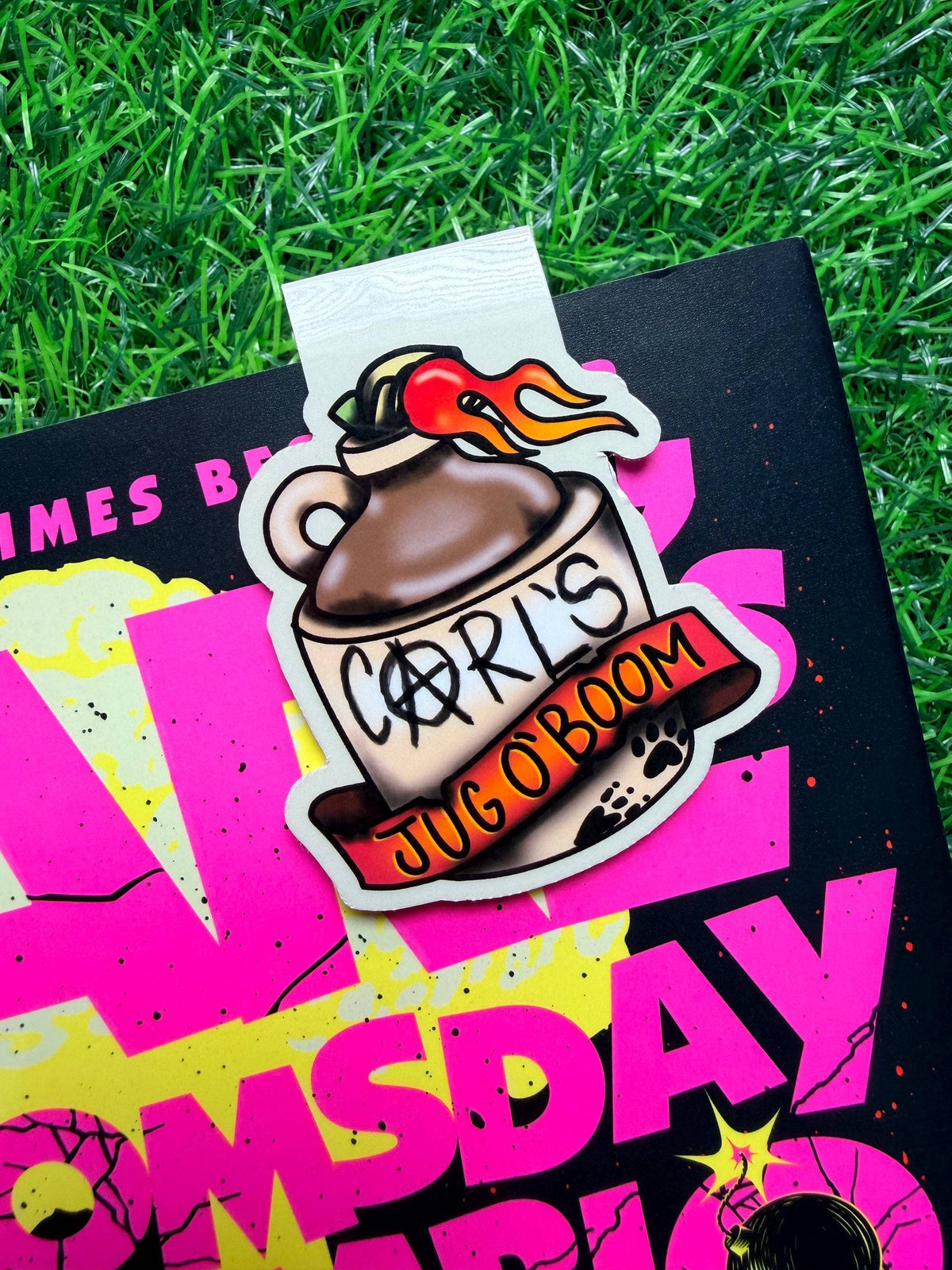 Carls Jug O’ Boom, Dungeon Crawler Carl, Magnetic Bookmark