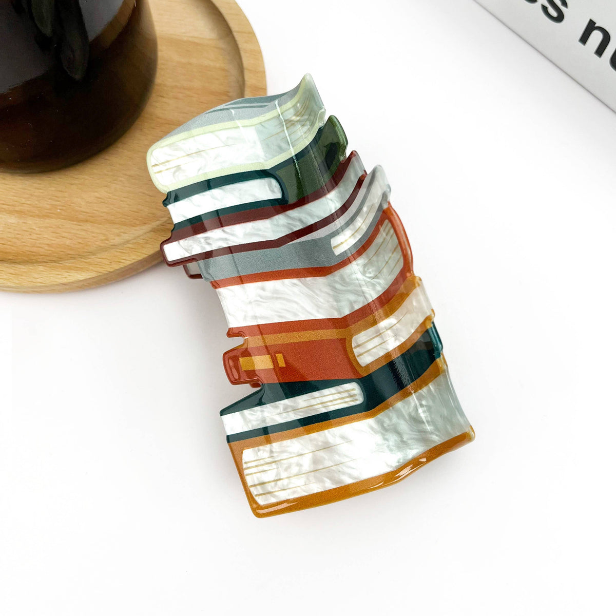 Book Hair Clip