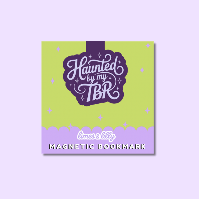 Haunted by My TBR Magnetic Bookmark