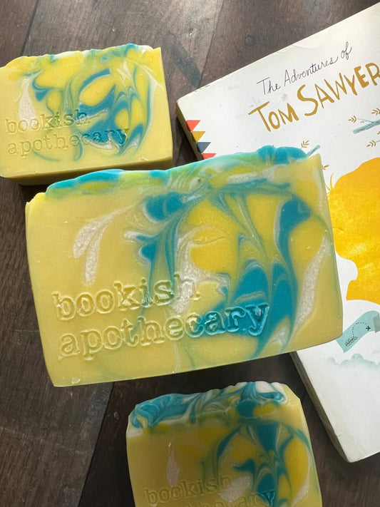 Tom Sawyer Book Lover Soap - Mark Twain Inspired