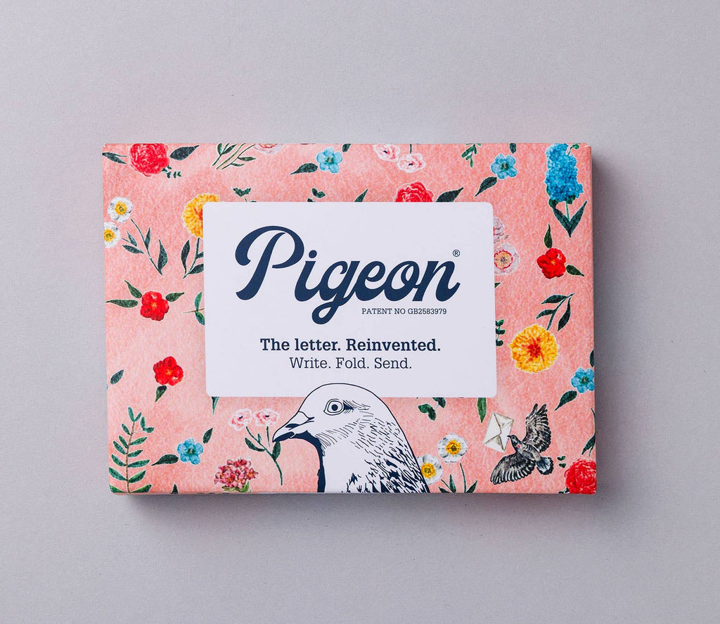 Sunday Letter Pigeon, Folding Letter Stationery, Pack of 6