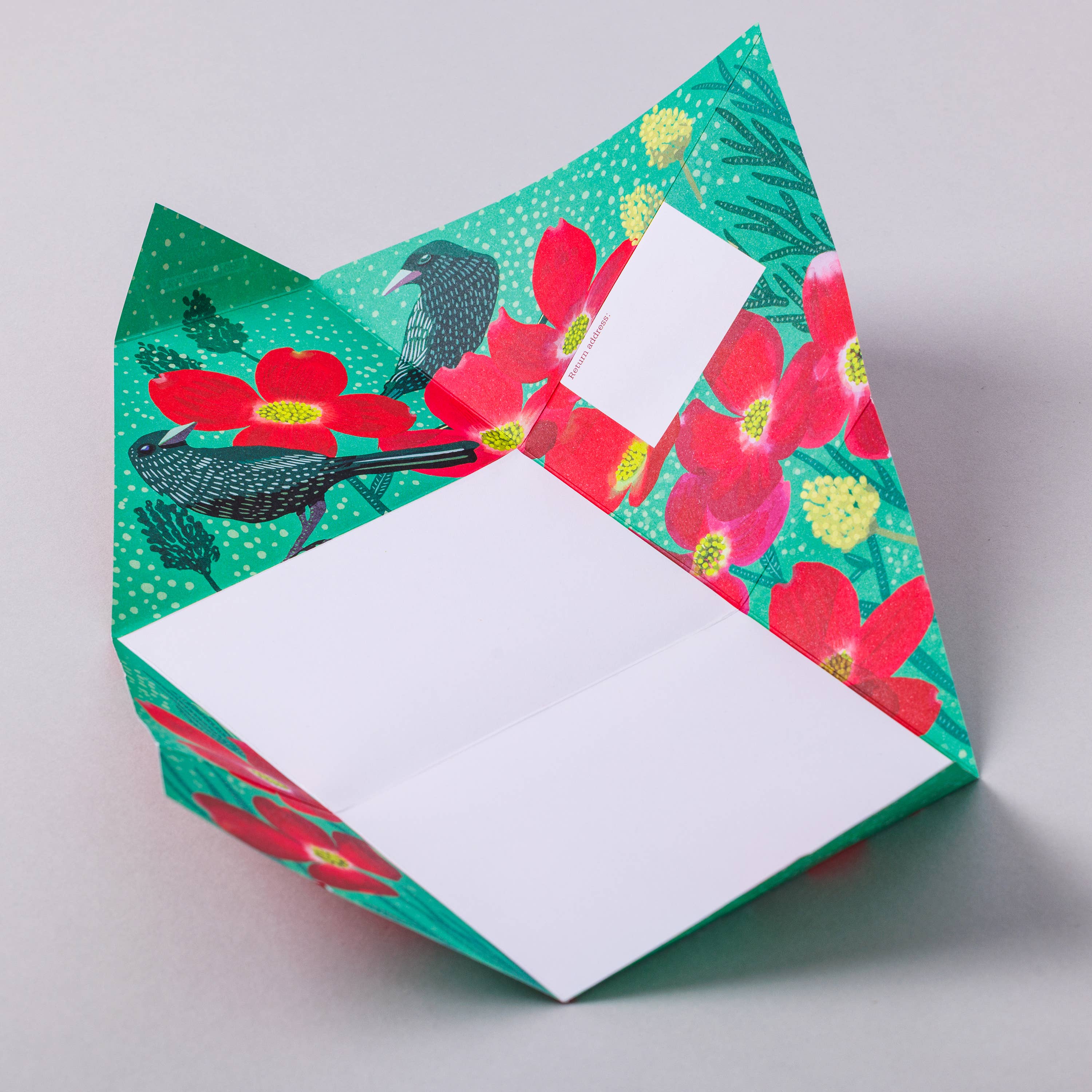 Dusk to Dawn Pigeon, Folding Letter Set – Pack of 6