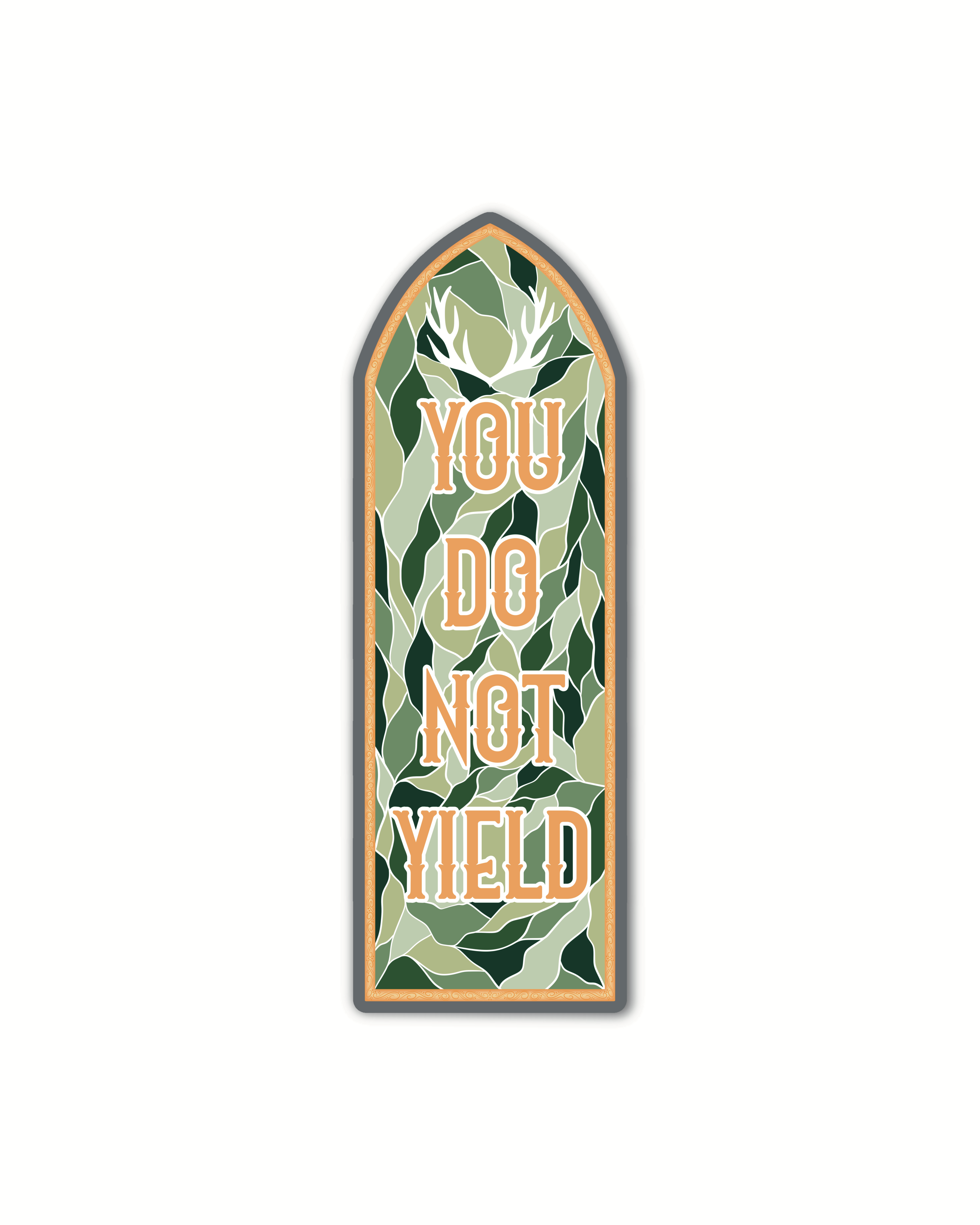 Throne of Glass Window Die-Cut Bookmark